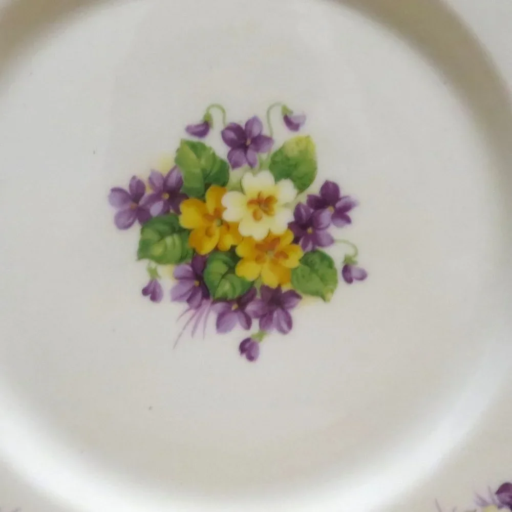 Paragon Spring Melody Cake Serving Plate Double Warrant Fine Bone China England - Picture 2 of 5